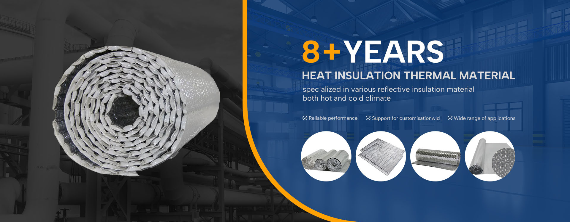 quality Thermal Foil Bubble Insulation factory