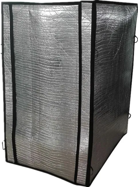 Food and Beverages Transportation Aluminum Foil Bubble Insulated Bag Thermal Pallet Cover Package of Cooler Chain for Shipping Chocolates and Perishable Goods