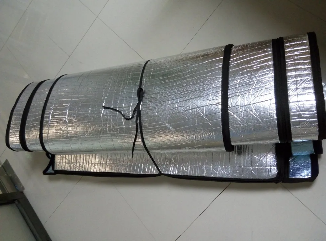 Food and Beverages Transportation Aluminum Foil Bubble Insulated Bag Thermal Pallet Cover Package of Cooler Chain for Shipping Chocolates and Perishable Goods