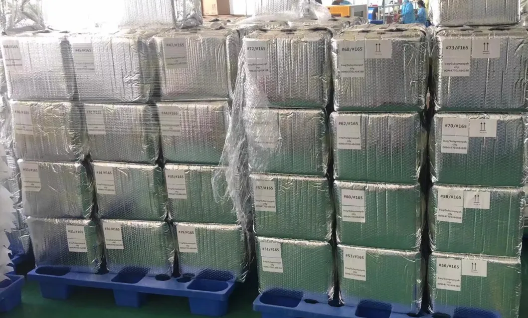 Basic Customization Thermal Break / Resistant 3D Box Liner Insulation Cooler Bag Cold Chain Insulated Aluminum Foil Bag Heat Cold Insulation Bag