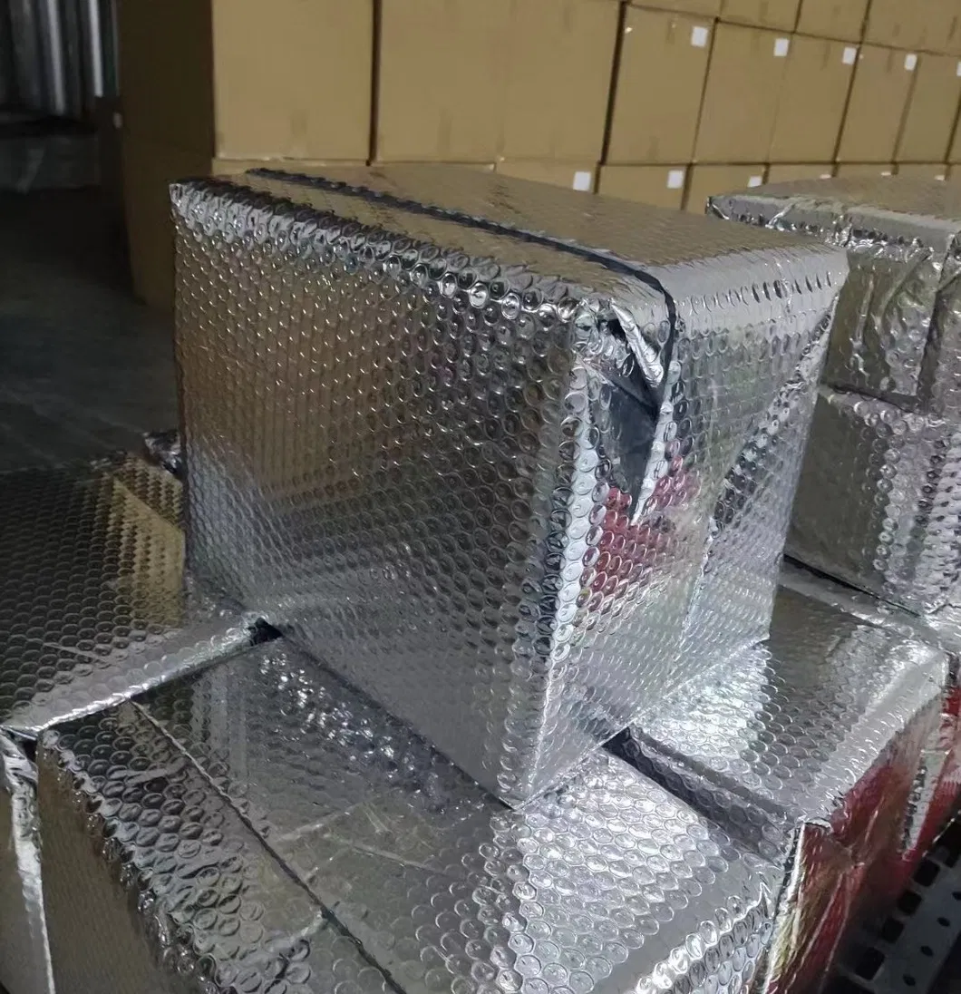 Basic Customization Thermal Break / Resistant 3D Box Liner Insulation Cooler Bag Cold Chain Insulated Aluminum Foil Bag Heat Cold Insulation Bag