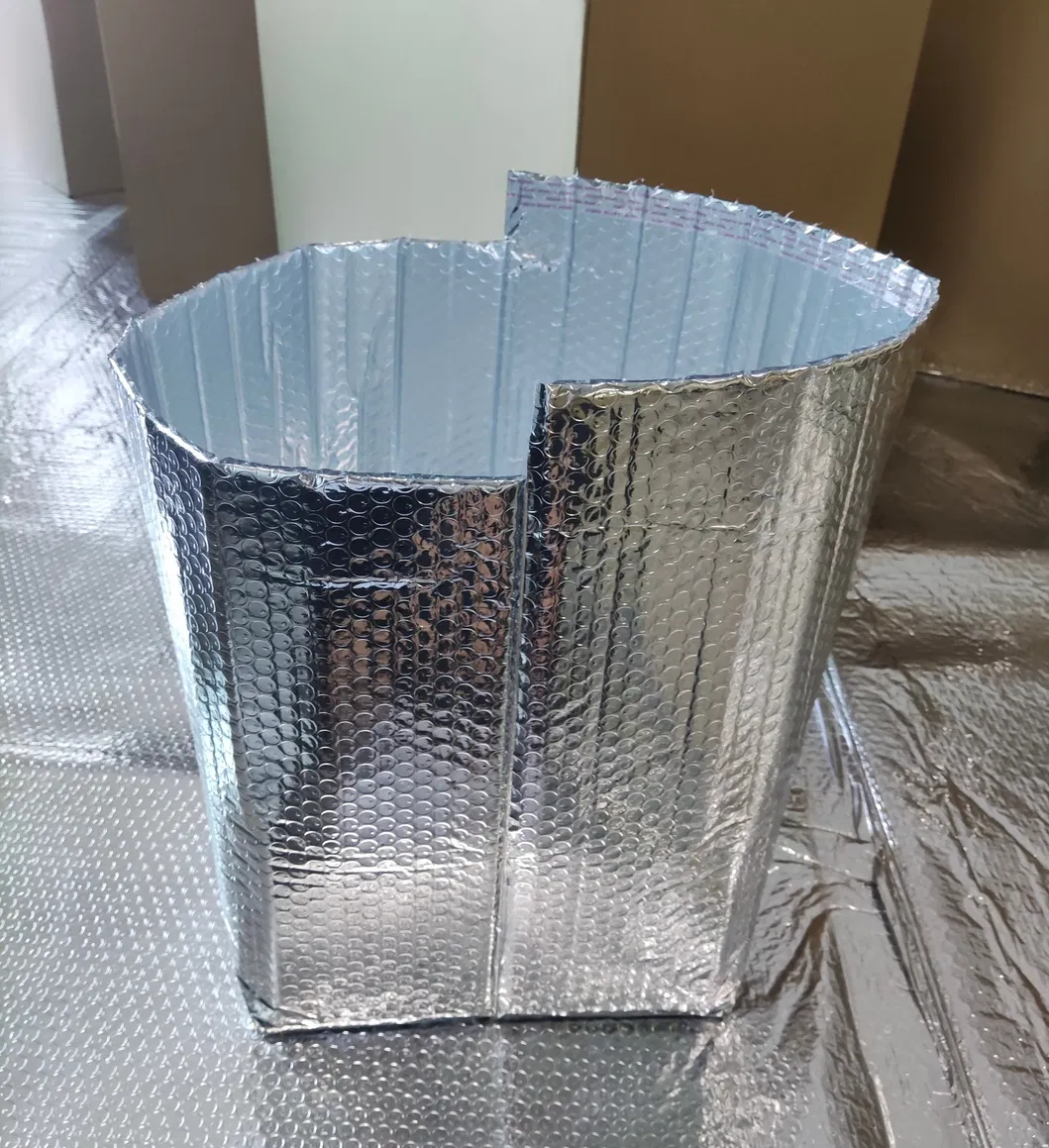 Basic Customization Thermal Break / Resistant 3D Box Liner Insulation Cooler Bag Cold Chain Insulated Aluminum Foil Bag Heat Cold Insulation Bag