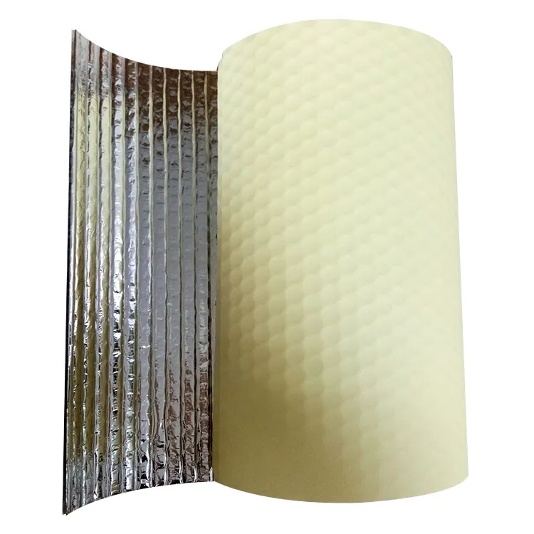 Fire Retardant Thermal Insulation Reflective Foil Bubble Radiant Barrier Aluminium Foil Heat Insulation Materials for Building Roof / Ceiling / Floor / Wall