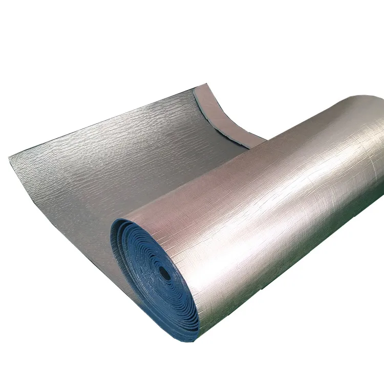 5% off Aislante Heat Barrier Aluminum Foil EPE / XPE Foam Roof Heat Insulation Material for House Roof Single or Double Sided Reflective Foam Thermal Insulation
