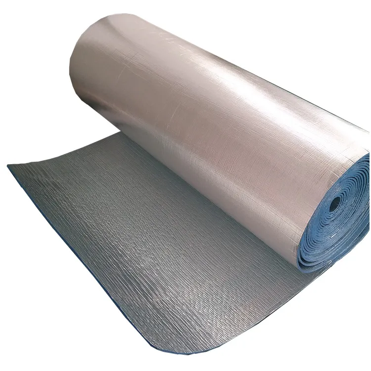 5% off Aislante Heat Barrier Aluminum Foil EPE / XPE Foam Roof Heat Insulation Material for House Roof Single or Double Sided Reflective Foam Thermal Insulation