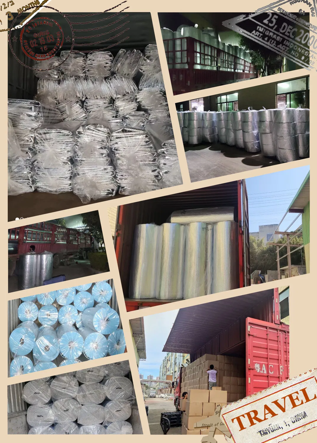 Customized Perforated Woven Fabrics Coated Foil for Radiant Barriers and Insulation