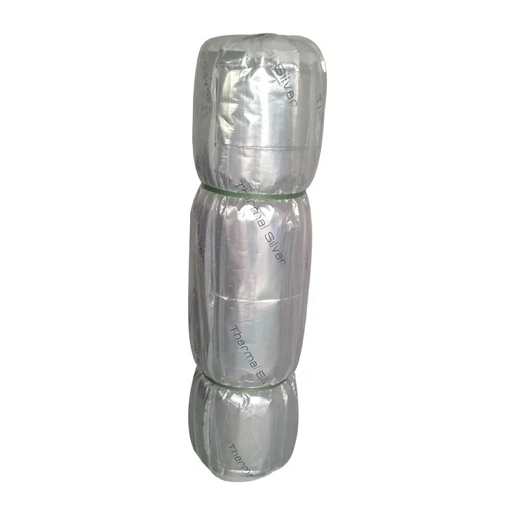 Basic Customization Sf19 Multi Layers Foil Bubble Woven Fabric Foam Radiant Barrier Silver Fireproof Thermal Insulation Blanket for Roofing / Wall / Ceiling