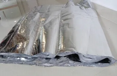 Sound Proof Multi Layer Foil Insulation Roof Thermal Insulation Aluminum Foil Lamination Woven Fabric Coated PE Thermal Insulation Blanket for Roofing / Wall